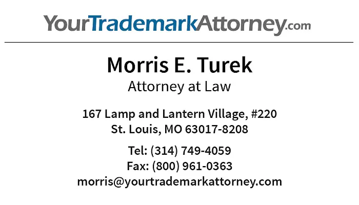 US Trademark Attorney Morris Turek Picture 1