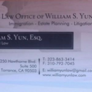 Law Office of William S. Yun