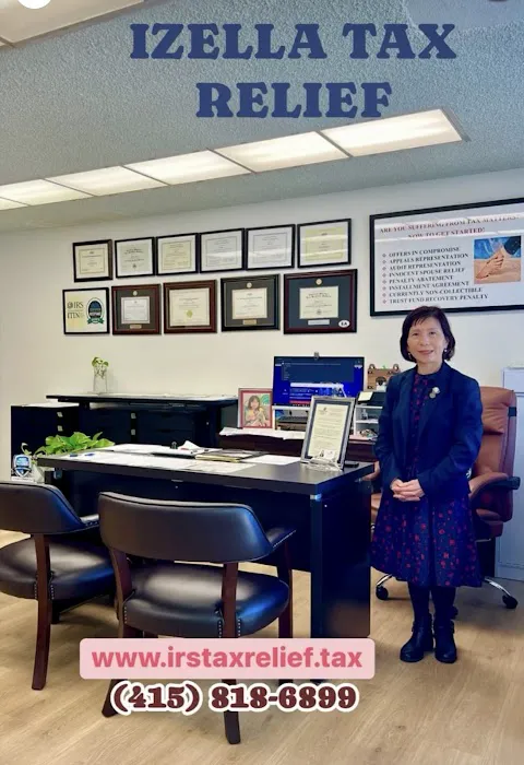 IZELLA TAX RELIEF - Tax Consulting I Tax Attorney & IRS Agent I Tax Relief Settlement I San Francisco & Daly City, CA Picture 4