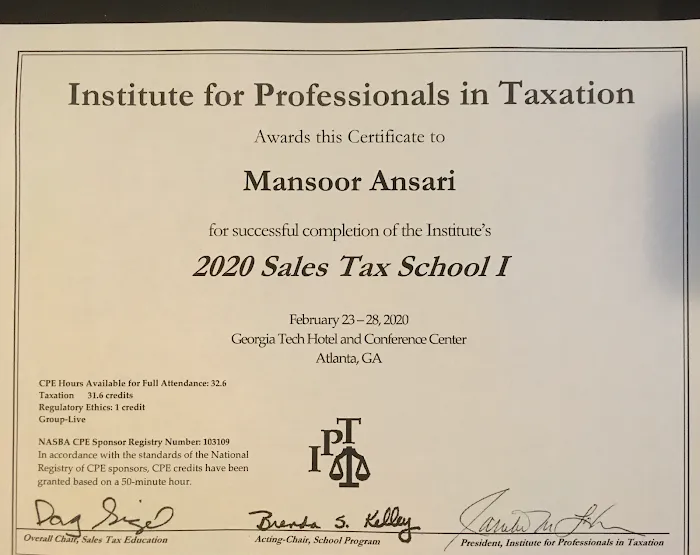 Ansari Tax Attorney Picture 10