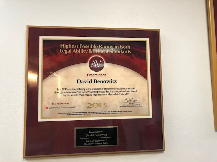 David Benowitz Criminal Lawyer Picture 8