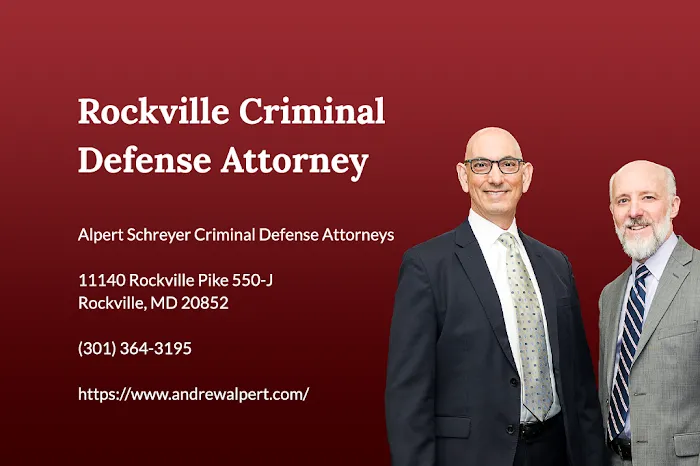 Alpert Schreyer Criminal Defense Attorneys Rockville Picture 7