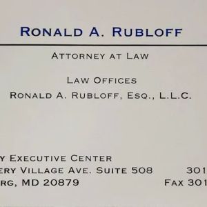 Law Offices of Ronald A. Rubloff Esq.